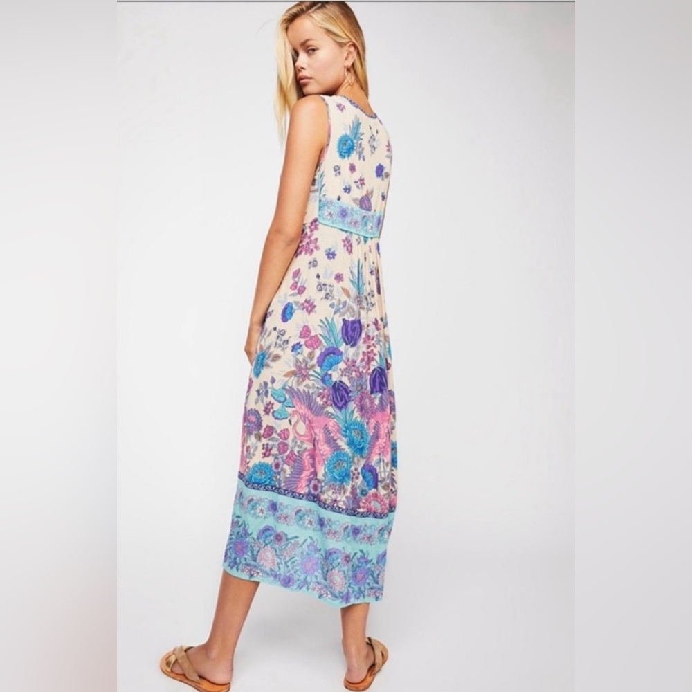 Spell Siren Song Boho Midi Dress, XS, VGUC! - Picture 2 of 11